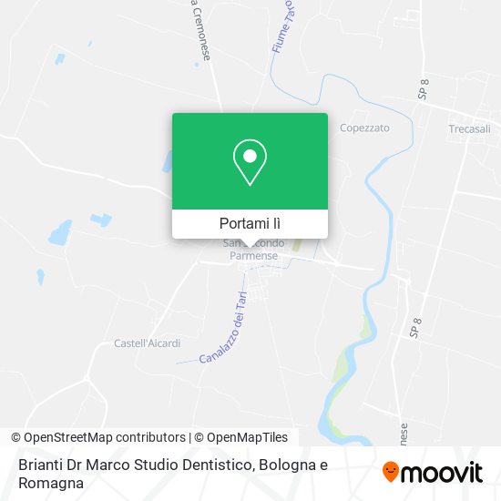 Mappa Brianti Dr Marco Studio Dentistico