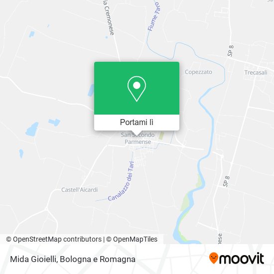Mappa Mida Gioielli