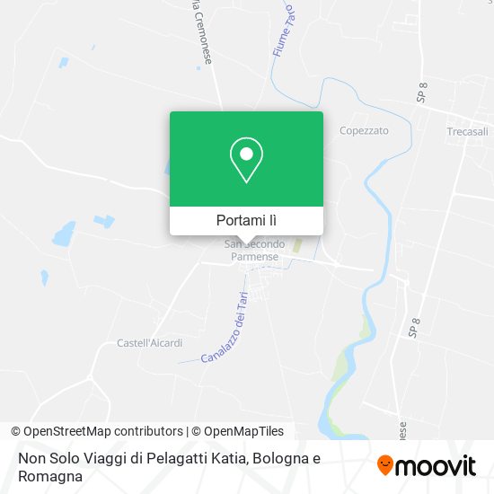 Mappa Non Solo Viaggi di Pelagatti Katia