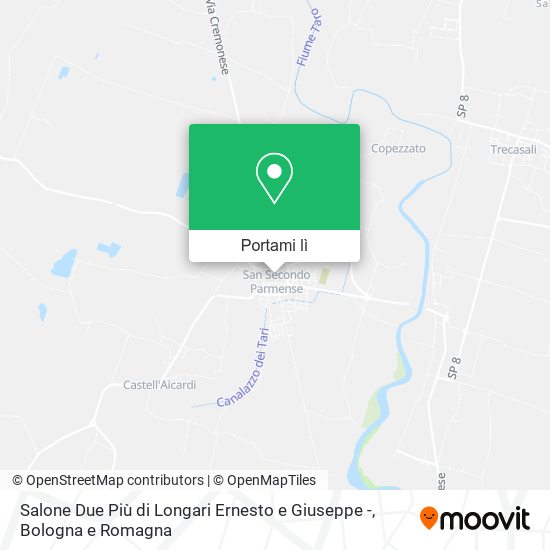 Mappa Salone Due Più di Longari Ernesto e Giuseppe -