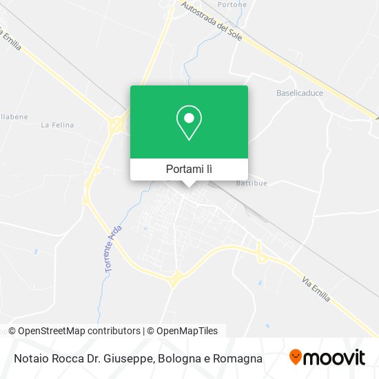 Mappa Notaio Rocca Dr. Giuseppe