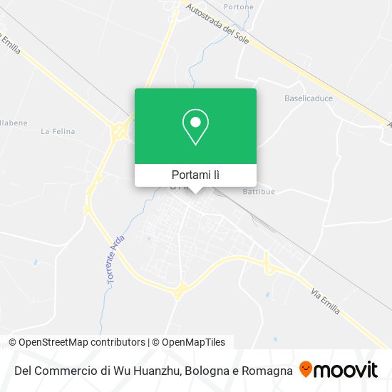 Mappa Del Commercio di Wu Huanzhu