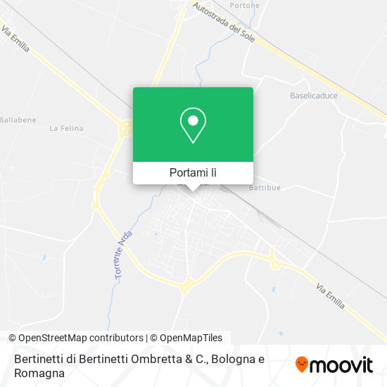 Mappa Bertinetti di Bertinetti Ombretta & C.