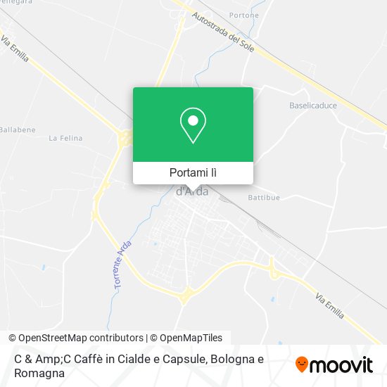 Mappa C & Amp;C Caffè in Cialde e Capsule