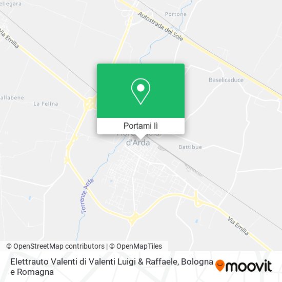 Mappa Elettrauto Valenti di Valenti Luigi & Raffaele