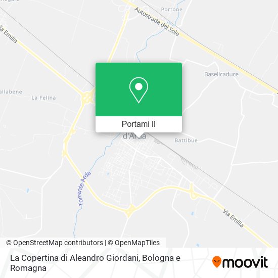 Mappa La Copertina di Aleandro Giordani