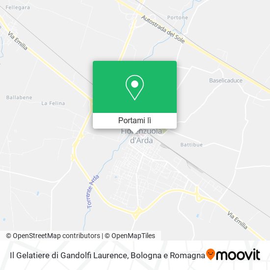 Mappa Il Gelatiere di Gandolfi Laurence