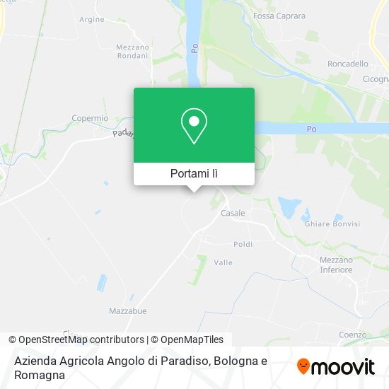 Mappa Azienda Agricola Angolo di Paradiso