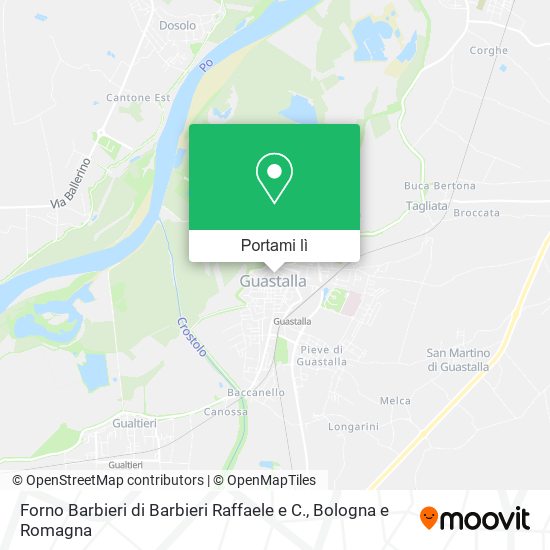 Mappa Forno Barbieri di Barbieri Raffaele e C.