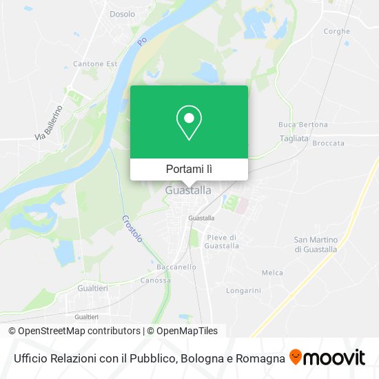 Mappa Ufficio Relazioni con il Pubblico