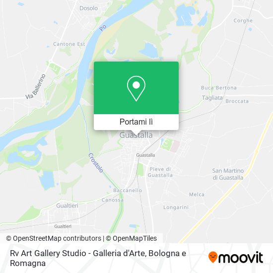 Mappa Rv Art Gallery Studio - Galleria d'Arte