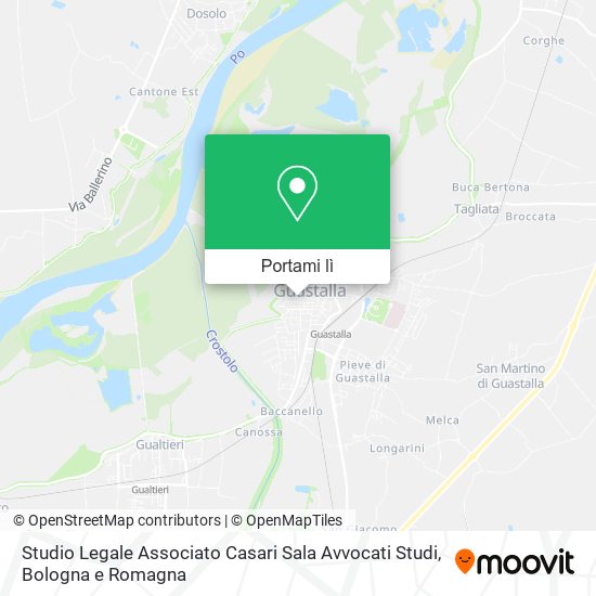 Mappa Studio Legale Associato Casari Sala Avvocati Studi