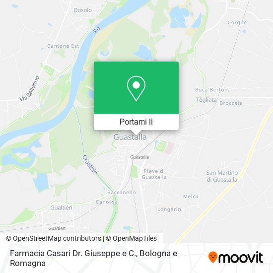 Mappa Farmacia Casari Dr. Giuseppe e C.