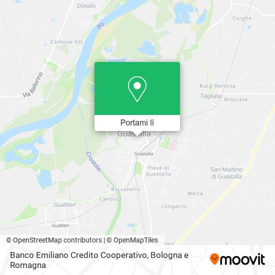 Mappa Banco Emiliano Credito Cooperativo