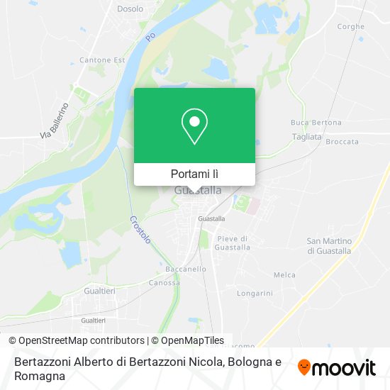 Mappa Bertazzoni Alberto di Bertazzoni Nicola
