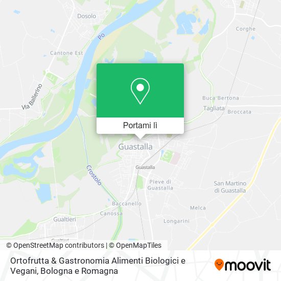 Mappa Ortofrutta & Gastronomia Alimenti Biologici e Vegani