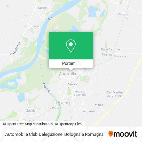 Mappa Automobile Club Delegazione