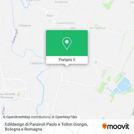 Mappa Edildesign di Panziroli Paolo e Tollon Giorgio