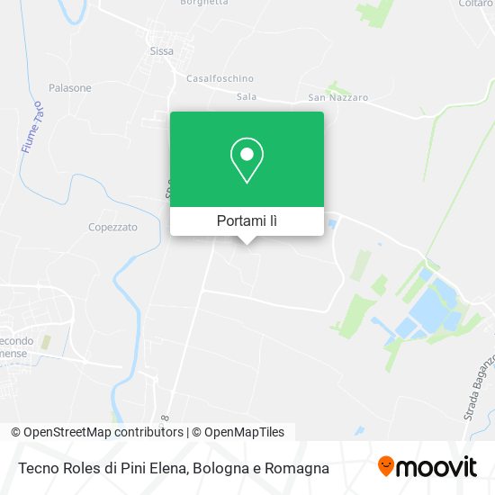 Mappa Tecno Roles di Pini Elena