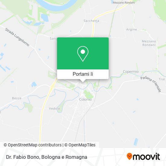 Mappa Dr. Fabio Bono