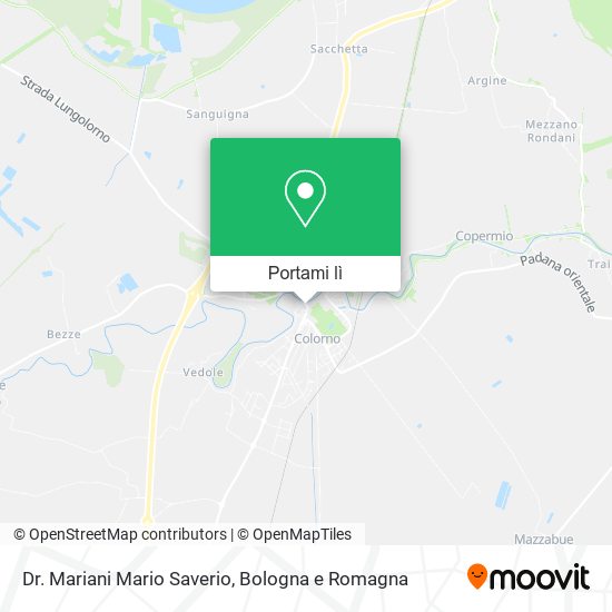 Mappa Dr. Mariani Mario Saverio
