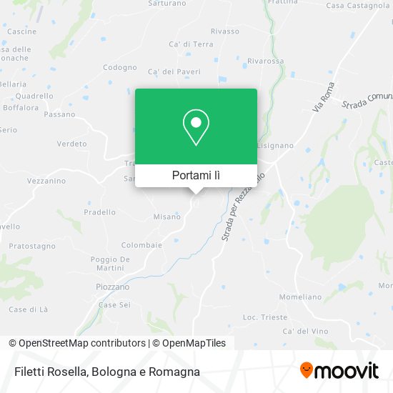 Mappa Filetti Rosella