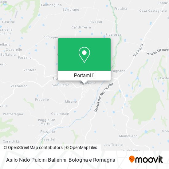 Mappa Asilo Nido Pulcini Ballerini