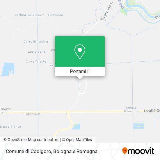 Mappa Comune di Codigoro