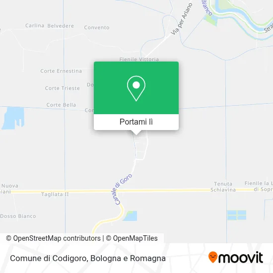 Mappa Comune di Codigoro
