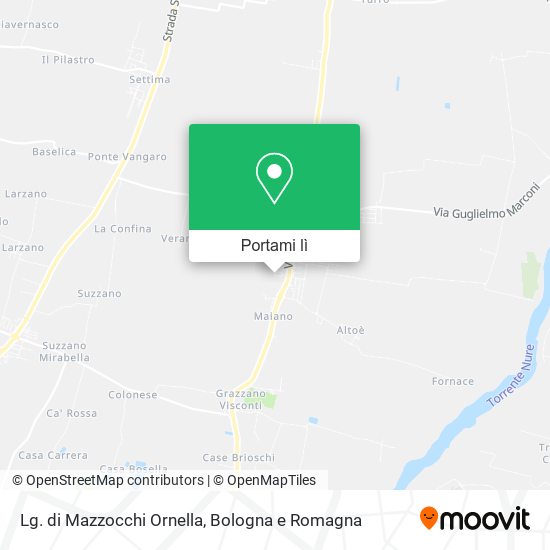 Mappa Lg. di Mazzocchi Ornella