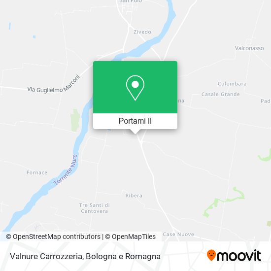 Mappa Valnure Carrozzeria