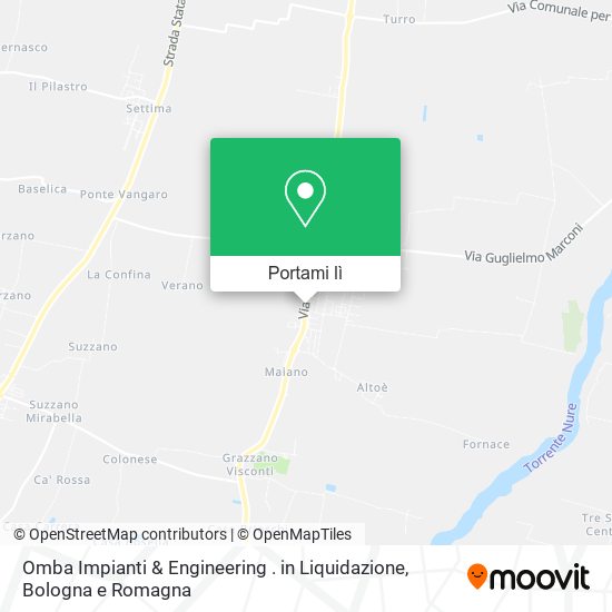 Mappa Omba Impianti & Engineering . in Liquidazione