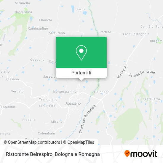 Mappa Ristorante Belrespiro