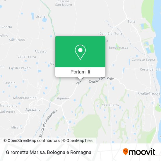 Mappa Girometta Marisa