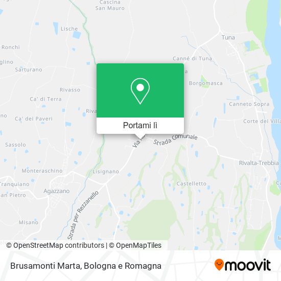 Mappa Brusamonti Marta
