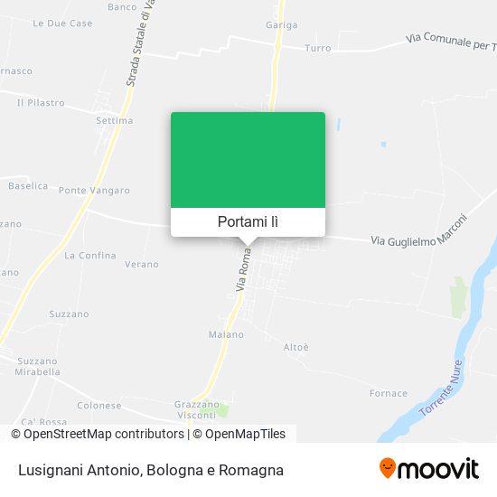 Mappa Lusignani Antonio