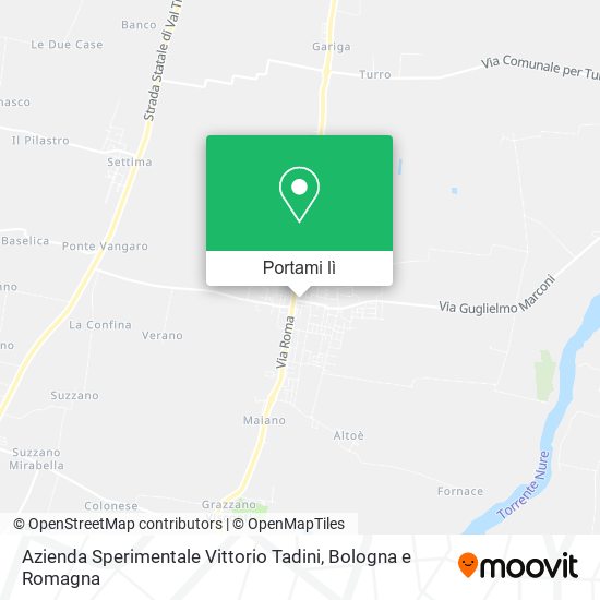 Mappa Azienda Sperimentale Vittorio Tadini