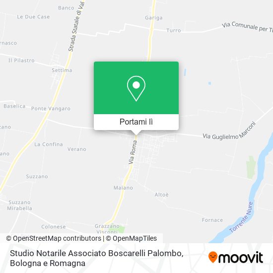 Mappa Studio Notarile Associato Boscarelli Palombo