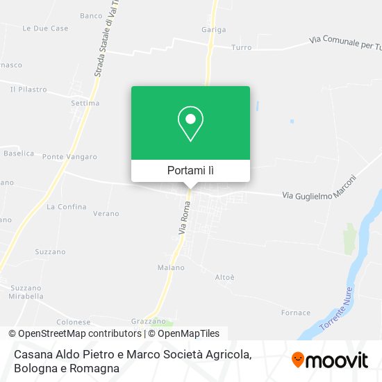 Mappa Casana Aldo Pietro e Marco Società Agricola