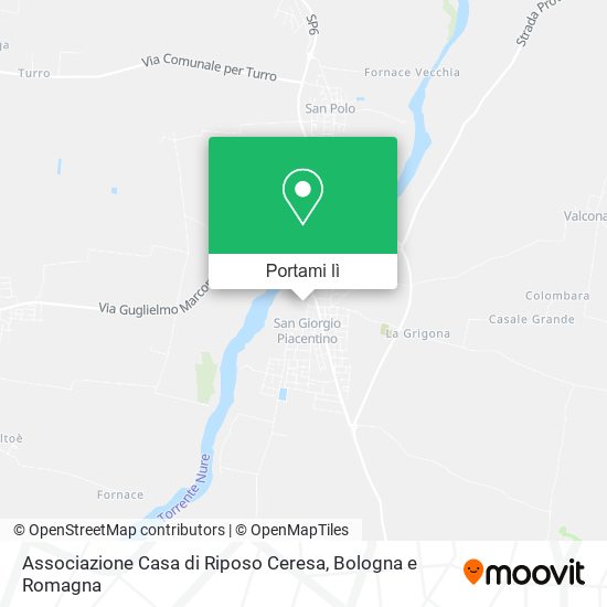 Mappa Associazione Casa di Riposo Ceresa