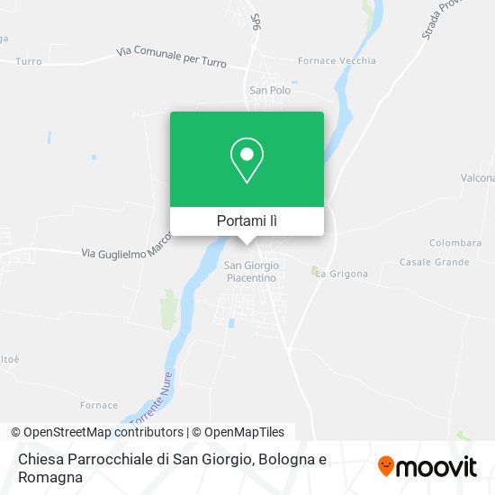 Mappa Chiesa Parrocchiale di San Giorgio