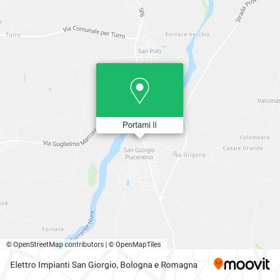 Mappa Elettro Impianti San Giorgio