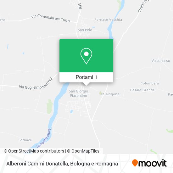 Mappa Alberoni Cammi Donatella