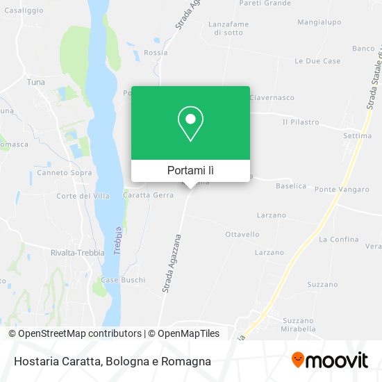 Mappa Hostaria Caratta