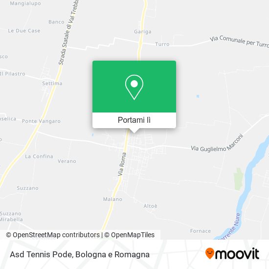 Mappa Asd Tennis Pode