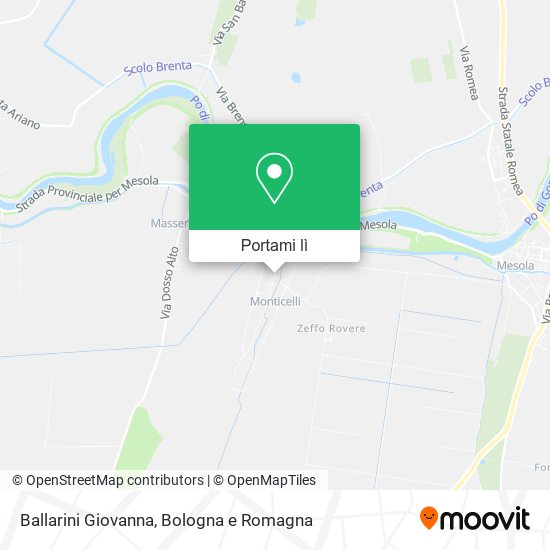 Mappa Ballarini Giovanna
