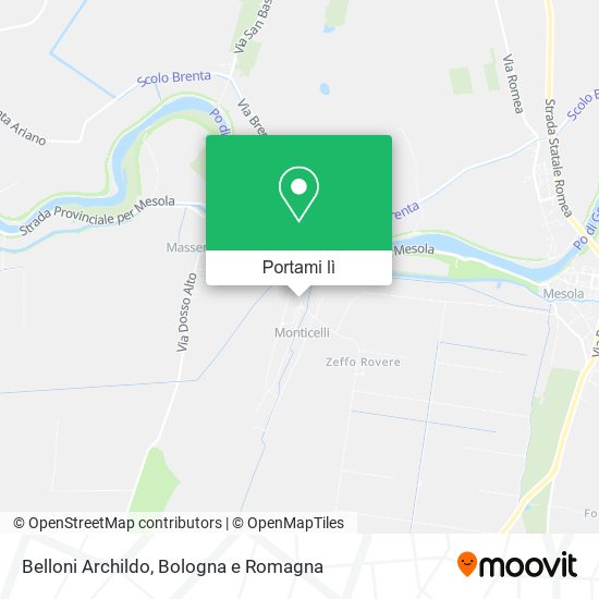 Mappa Belloni Archildo