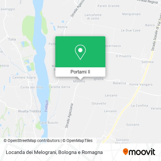 Mappa Locanda dei Melograni