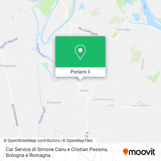 Mappa Car Service di Simone Canu e Cristian Pessina