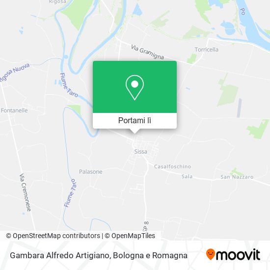 Mappa Gambara Alfredo Artigiano